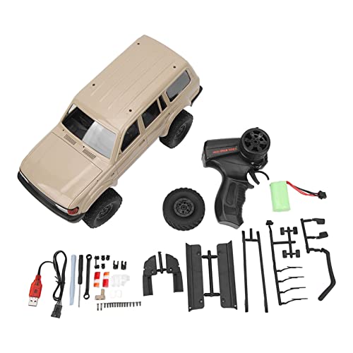 WOHPNLE RC Crawler Car 2,4 GHz 1:16 4WD Off-Road-Ferngesteuertes Truck-Set für Kinder und Erwachsene (Khaki) von WOHPNLE