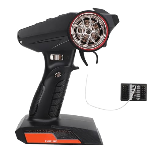 WOHPNLE RC-Funksystem, Fernbedienung 7CH 2,4 GHz Mit Empfänger, Funkfernbedienung, Sender Mit Empfänger, Fernbedienung Für RC Car Crawler Boat WOHPNLE RC-Funksystem, Fernbedienung 7CH 2,4 GHz Mit Empfänger, Funkfernbedienung, Sender Mit Empfänger, Fernbedienung Für RC Car Crawler Boat von WOHPNLE