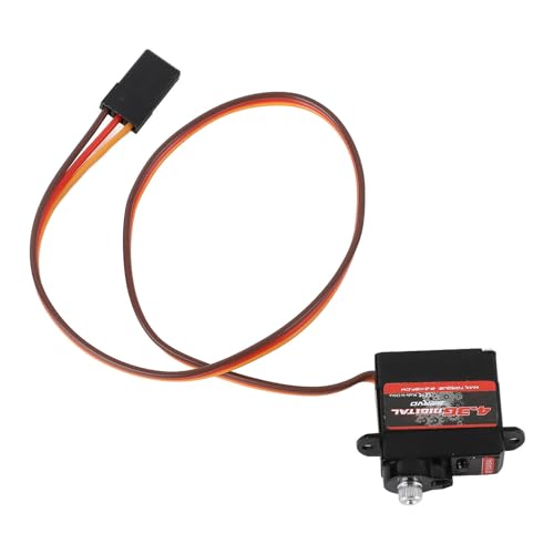 WOHPNLE Servomotor, RC-Servo, Professionell, Leicht, Effizient, Metallgetriebe, Hohe Torsion, Digitaler RC-Servomotor Für RC-Auto, Roboter, Boot, Hubschrauber von WOHPNLE