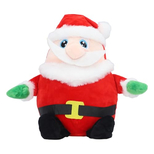 WOHPNLE Weihnachtsplüschspielzeug, singen Weihnachtsmann Plüschspielzeug süße lustige Leuchten Dekoration singen Santa Plüsch gefüllt Plüsch Spielzeugpuppe für Home Office Car Ornament WOHPNLE Weihnachtsplüschspielzeug, singen Weihnachtsmann Plüschspielzeug süße lustige Leuchten Dekoration singen Santa Plüsch gefüllt Plüsch Spielzeugpuppe für Home Office Car Ornament von WOHPNLE