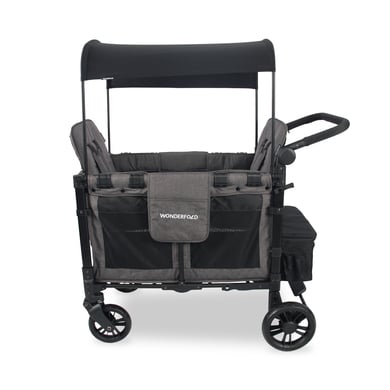 WonderFold KinderVan W2 Elite Double, gray von WONDERFOLD