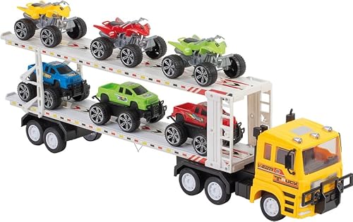 WONDERKIDS LKW 50CM 1/32 + 6 Fahrzeuge von WONDERKIDS