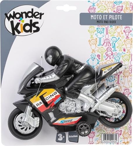 WONDERKIDS Motorrad 19CM Friktion von WONDERKIDS