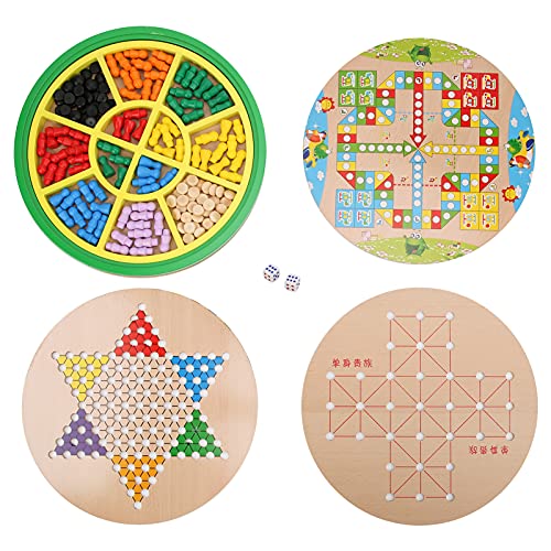 5 in 1 Wooden Children Intelligence Multifunctional Sudoku Puzzle Board Game Kids Toy von WONZHEC