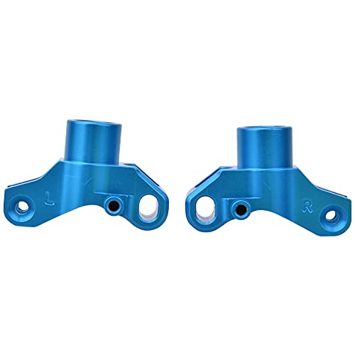 Aluminiumlegierung Heck -Hub -Hub -Träger (L/R) (Al.) Für Kyosho 4WD Optima Maxima RC -Autoteile (Blau) von WONZHEC