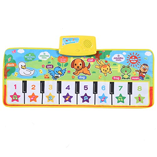 Kinder Klavier Keyboard Decke Baby Music Teppich Spielen Matten -Bildungsspielzeug für Kinder von WONZHEC