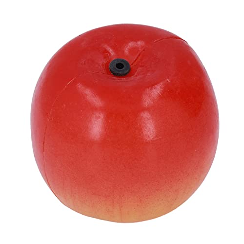 Obst Shaker Maraca Lernressource Kunststoff Percussion formt Fruchtschüttler für 6+ Monate (Apfelmuster) von WONZHEC