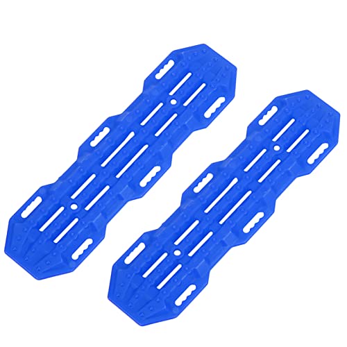 WONZHEC 2pcs Anti-Skid Auto Help Board für 1/10 RC Crawler Car RC Modell Kletterfahrzeugdekoration (Blue) von WONZHEC