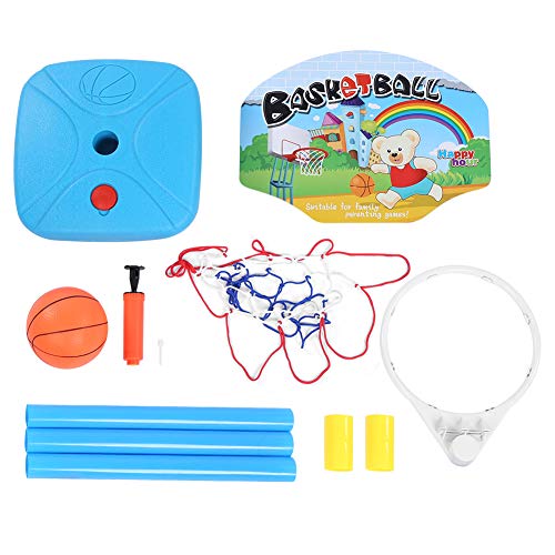 WONZHEC Plastikkinder Sport verstellbare Höhe Basketball Ständer Indoor Outdoor Kinderkorb Rack Games Bildungsspielzeug von WONZHEC