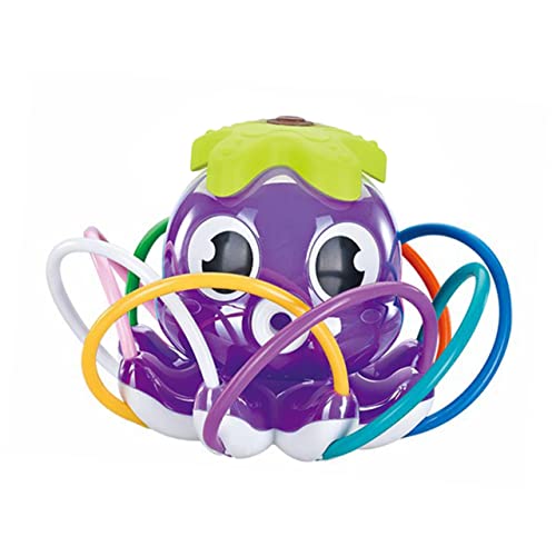 Octopus Wasserspielzeug Oktopus Spielzeug Oktopus Sprinkler Wasserspiel Sprinkler Octopus Sprinkler Für Kinder Outdoor-Spielzeug Für Kinder Wassersprühspielzeug Violett Plastik WOONEKY von WOONEKY