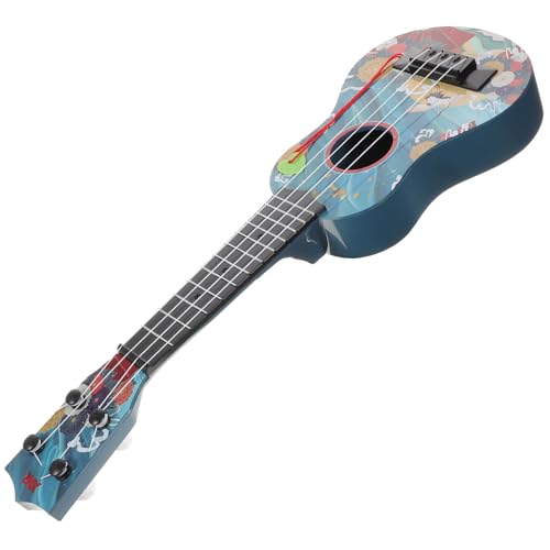 Simulationsgitarre Kinderspielzeug Kinderspielzeug Ukulele Gitarren Anfänger Kindergitarre Kindergitarrenspielzeug Nachahmung Der Gitarre Die Plastikgitarre Spielt Mini WOONEKY von WOONEKY