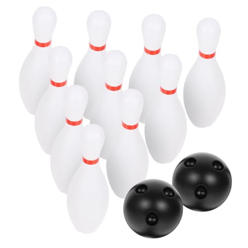 WOONEKY 1 Satz Bowling Für Kinder Spielzeug Für Kleinkinder Kleinkindspielzeug Draußen Kinderspielzeug Outdoor-Bowling Bowling Für Kleinkinder Indoor-Spielzeug Für Kinder Plastik von WOONEKY