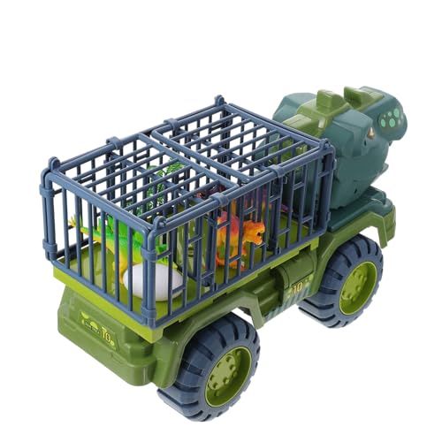 WOONEKY 1 Satz Dinosaurier Ziehen Auto Zurück Trägheitsauto Spielzeug Autospielzeug Für Kinder Trägheitsspielzeugauto Dinosaurier Spielzeug Dinosaurier Cartoon-LKW Plastik Green von WOONEKY