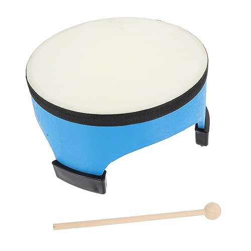 WOONEKY 1 Satz Große Trommel Aus Schaffell Musiktrommel Musik-Trommel-Spielzeug Floor Tom Drum Für Kinder Rhythmustrommel Für Kinder Musikinstrumente Für Kinder Kindertrommel Holzkreis von WOONEKY