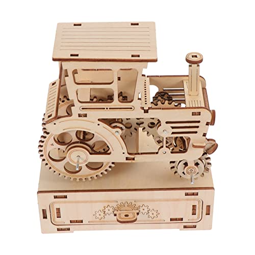 WOONEKY 1 Satz Holz DIY Clockwork Reaper Models 3D Montieren Puzzlespiel Spielzeug Festival von WOONEKY