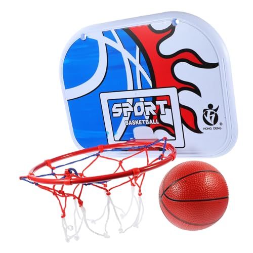 WOONEKY 1 Satz Wandhängender Basketballständer Wandmontierter Basketball Basketballkorb-Spiel Kinderspielzeug blueriiot Kinder Basketballspielzeug spielzeuge Basketballspielzeug für Kinder von WOONEKY