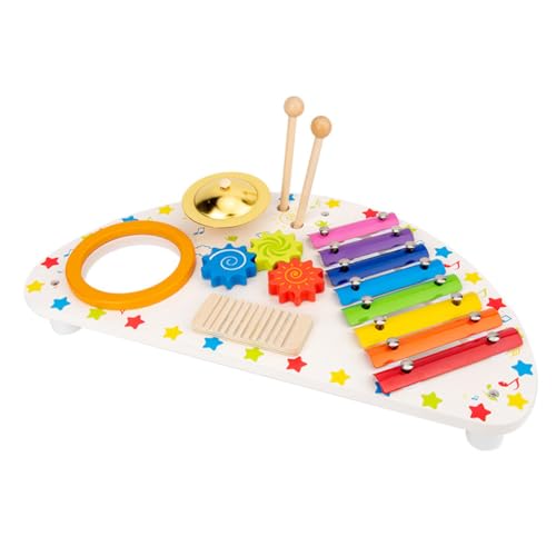 WOONEKY 1 Satz kinderinstrumente Kinder musikinstrumente babytragetuch Spielzeug Babys spielsachen Spielzeuge Xylophon Musikspielzeug aus Holz Percussion-Musik-Spielzeug hölzern von WOONEKY