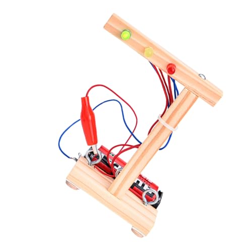 WOONEKY 1 Set DIY Verkehrssignal Für Experimentelles Lernspielzeug Zur Von Kreativität Und Technischem Verständnis Ohne Batterien von WOONEKY