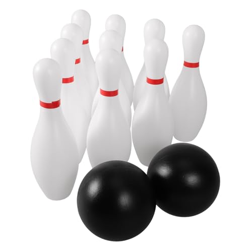 WOONEKY 1 Set Kinder Bowlingkugeln Aus Kunststoff Bowlingspielzeug Für Indoor Und Outdoor Sportspielzeug Für Kinder Ideal Für Geburtstagsfeiern Und Freizeitaktivitäten von WOONEKY