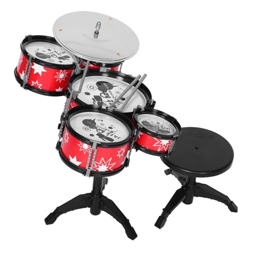 WOONEKY Kinder Schlagzeug Mini Percussion Kit Musikalische Früherziehung Rhythmusentwicklung von WOONEKY