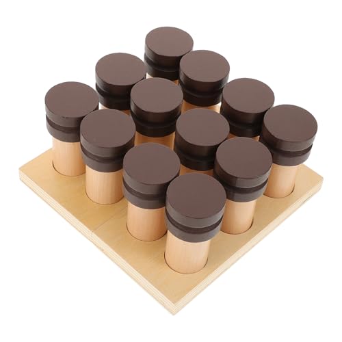 WOONEKY 1 Set Riecheimer Kinderspielzeug Sensorik Spielzeug Riechfass Sensorisches Kleines Spielzeug Nasenstimulierendes Spielzeug Kinder Lernspielzeug Geruchssinn Flasche von WOONEKY