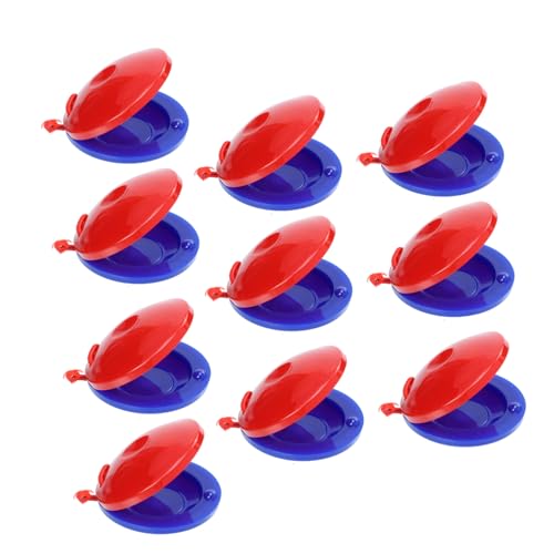 WOONEKY 10 Stück Teiliges Pädagogisches Castagnetten Leichtes Percussion Instrument Fördert Rhythmusgefühl Hand Auge koordination und Musikalisches Interesse für Musikalische WOONEKY 10 Stück Teiliges Pädagogisches Castagnetten Leichtes Percussion Instrument Fördert Rhythmusgefühl Hand Auge koordination und Musikalisches Interesse für Musikalische von WOONEKY
