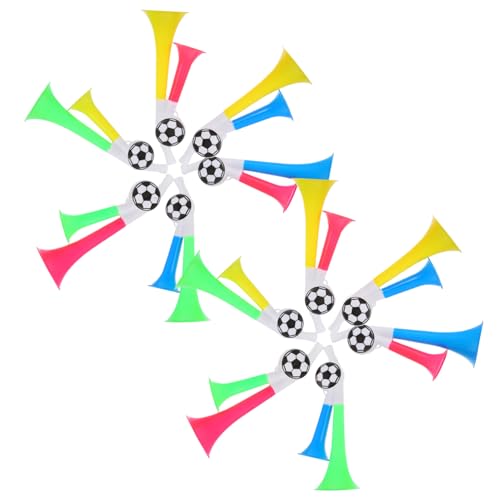 WOONEKY 10 Stück Teiliges Stadionhorn Lautes Fußball Fanfaren Cheerleading Hupe Fans Sportveranstaltungen Party Zubehör WOONEKY 10 Stück Teiliges Stadionhorn Lautes Fußball Fanfaren Cheerleading Hupe Fans Sportveranstaltungen Party Zubehör von WOONEKY