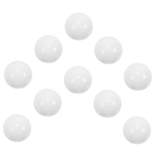 WOONEKY 10 Stück Teiliges Weiße Acryl Roulette perlen Runde Ersatz würfelkugeln Robustes Spielzubehör für Roulette spielrad Geeignet für Party Heimspielspaß WOONEKY 10 Stück Teiliges Weiße Acryl Roulette perlen Runde Ersatz würfelkugeln Robustes Spielzubehör für Roulette spielrad Geeignet für Party Heimspielspaß von WOONEKY