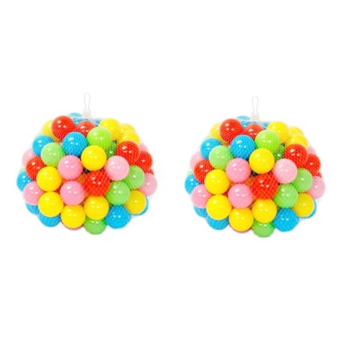 WOONEKY 100 STK Ozeanball für Kinder Zelt Farbkugeln Bunte Ozeankugel Neugeborene zerquetschen Bälle Bällebad -Pool-Ball Tipi Zelt für Kinder badewanne Plastikball Kleinkind Ball von WOONEKY