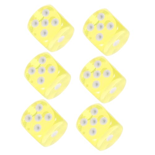 WOONEKY 10 Stück Würfel Aus Kristallacryl Mit 1 6 cm Durchmesser Große Zahlenwürfel Für Brettspiele Spielrequisiten Für Partys Und Versammlungen WOONEKY 10 Stück Würfel Aus Kristallacryl Mit 1 6 cm Durchmesser Große Zahlenwürfel Für Brettspiele Spielrequisiten Für Partys Und Versammlungen von WOONEKY