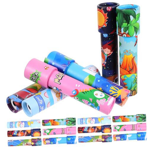 WOONEKY 120 STK Kaleidoskop Massenspielzeug für Kinder Mädchen Spielzeug kalidescopes kindliche entwicklung kindererziehung Kinder erkunden Spielzeug Kinder beobachten Spielzeug Papier von WOONEKY