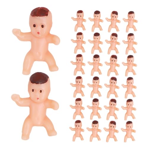WOONEKY 150 Stück Mini Babyfiguren Kunststoff Deko für Babyparty Spiel Eiswürfel Kuchen Verzierung Shower Partygeschenke Jungen Mädchen WOONEKY 150 Stück Mini Babyfiguren Kunststoff Deko für Babyparty Spiel Eiswürfel Kuchen Verzierung Shower Partygeschenke Jungen Mädchen von WOONEKY