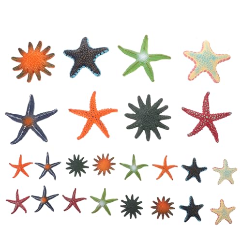 WOONEKY 16 Stück Teiliges Meerestiere Meerestern Figuren aus Sicherem Material Detailreiche Ocean Life Deko für Realistische Meeresbewohner Sammelfiguren für Tisch und Strand WOONEKY 16 Stück Teiliges Meerestiere Meerestern Figuren aus Sicherem Material Detailreiche Ocean Life Deko für Realistische Meeresbewohner Sammelfiguren für Tisch und Strand von WOONEKY