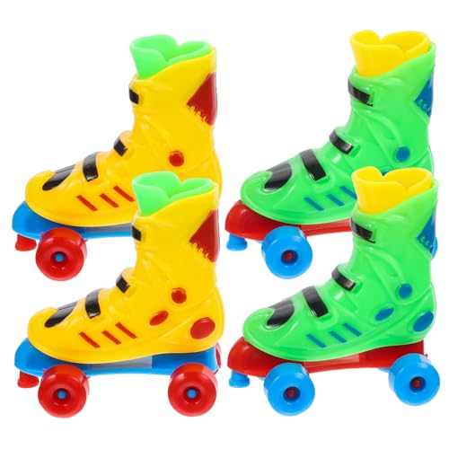 WOONEKY 2 Fingerskate Fingerspielzeug Für Kinder Finger-Scooter-Spielzeug Pädagogisches Fingerspielzeug Brettspielspielzeug Sportspielzeug Mit Fingerspitzen Plastik von WOONEKY