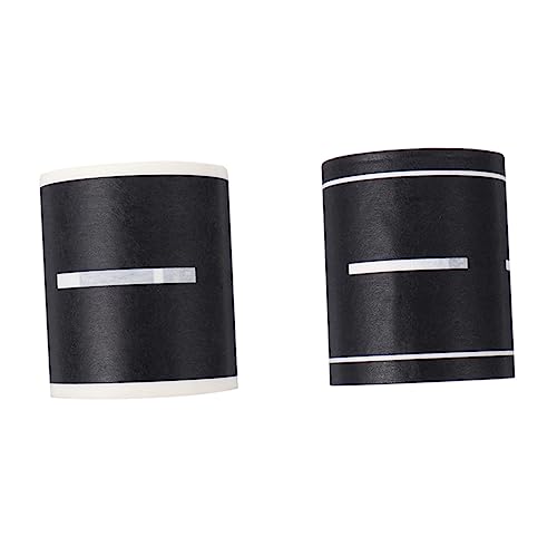 WOONEKY 2 Rollen Straßen Spielzeug Spurband Rennstreckenband Straßenband Für Spielzeugautos Auto-dekor Schwarzes Dekor Straßenband Für Kinder Straße Washi Tape Verkehr Papier Black von WOONEKY