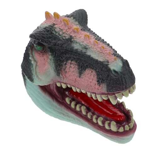 WOONEKY 2 STK Dinosaurier-Marionetten-Handschuhe Dinosaurier-Fingerpuppe Kinderspielzeug Dinosaurier-Handpuppe Kinder Dinosaurier Spielzeug verspielte Handpuppe Spielzeug für Handspiele von WOONEKY