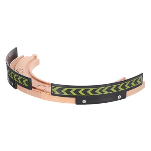 WOONEKY 2 Stück Holzschienen Zubehör für Montessori Holzeisenbahn Erweiterung Kompatible Spielzeugeisenbahn Schienen Pädagogisches Holzspielzeug zur Kreativität und Motorik WOONEKY 2 Stück Holzschienen Zubehör für Montessori Holzeisenbahn Erweiterung Kompatible Spielzeugeisenbahn Schienen Pädagogisches Holzspielzeug zur Kreativität und Motorik von WOONEKY