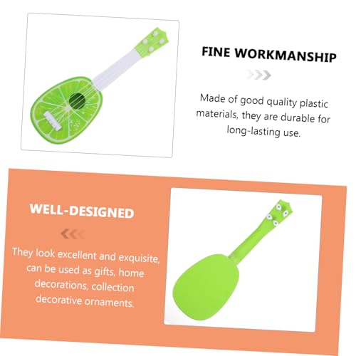 WOONEKY 2 Stück Kinderspielzeug Ukulele Kunststoff Musikinstrumente Mini Gitarren Simulation für Frühes Musikalisches Lernen Jungen Mädchen Geschenk WOONEKY 2 Stück Kinderspielzeug Ukulele Kunststoff Musikinstrumente Mini Gitarren Simulation für Frühes Musikalisches Lernen Jungen Mädchen Geschenk von WOONEKY