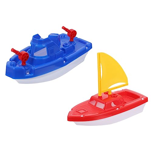 WOONEKY 2 Stück Strandspielzeug für Bunte Segelboot Spielzeuge für Badewanne und Pool für Kindergeburtstag und Partys WOONEKY 2 Stück Strandspielzeug für Bunte Segelboot Spielzeuge für Badewanne und Pool für Kindergeburtstag und Partys von WOONEKY