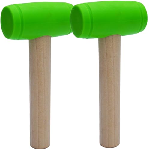 WOONEKY 2 Stück Teiliges Holzspielzeug Hammer für Kleinkinder Kindersicherer Holzschlägel mit Glatter Oberfläche Fördert Hand Auge koordination und Motorik Geeignet als Lern für Jungen WOONEKY 2 Stück Teiliges Holzspielzeug Hammer für Kleinkinder Kindersicherer Holzschlägel mit Glatter Oberfläche Fördert Hand Auge koordination und Motorik Geeignet als Lern für Jungen von WOONEKY