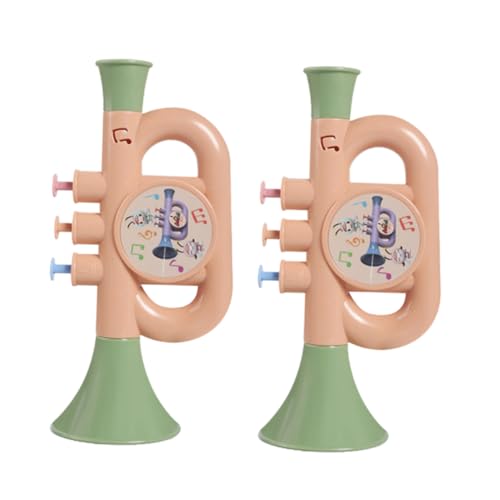 WOONEKY 2 Stück Teiliges Wasserspielzeug Trompete aus Robustem Abs Multifunktionales Musikspielzeug mit Wasserfunktion Bunte Sommerparty Spielzeuge für Mädchen und Jungen WOONEKY 2 Stück Teiliges Wasserspielzeug Trompete aus Robustem Abs Multifunktionales Musikspielzeug mit Wasserfunktion Bunte Sommerparty Spielzeuge für Mädchen und Jungen von WOONEKY