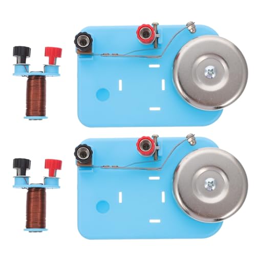 WOONEKY 2 Stücke Experimentelle Elektrische Glocken Student Experimentelle Tool Strom Lehrhilfe von WOONEKY