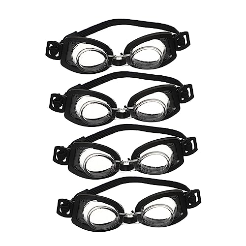 WOONEKY 20 STK Mini Schwimm Brille Mini-Sonnenbrille Für Puppen Puppen-Foto-Requisiten Kinderbrille Minispielzeug Für Kinder Minispielzeug Für Mädchen Puppen Black Plastik von WOONEKY