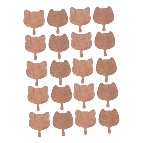 WOONEKY 20 Stück Mini-Möbelset Puppenhaus-Miniatur Tablett winziges Holzbrett Miniatur-Schneidebretter aus Holz Miniaturzubehör Mini-Schneidebretter für die Küche Hausdeko Hellbraun WOONEKY 20 Stück Mini-Möbelset Puppenhaus-Miniatur Tablett winziges Holzbrett Miniatur-Schneidebretter aus Holz Miniaturzubehör Mini-Schneidebretter für die Küche Hausdeko Hellbraun von WOONEKY