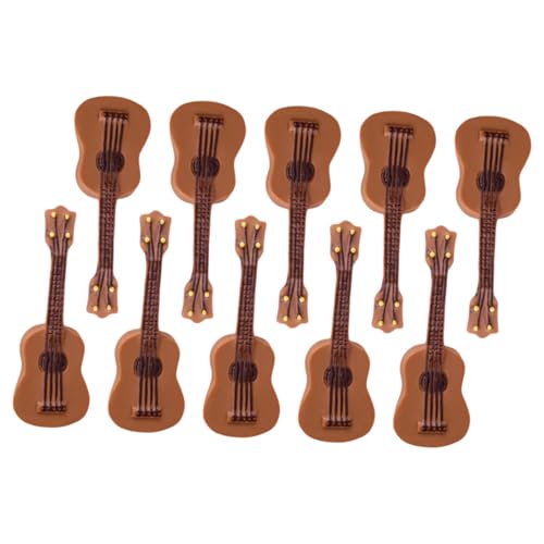 WOONEKY 20stücke Mini-gitarrenmodell Aus Harz Kleine Musikinstrumente Für Puppenhäuser Miniaturgitarre Zum Dekorieren Filigrane Gitarrenaccessoires Für Mini-häuser Und DIY-projekte WOONEKY 20stücke Mini-gitarrenmodell Aus Harz Kleine Musikinstrumente Für Puppenhäuser Miniaturgitarre Zum Dekorieren Filigrane Gitarrenaccessoires Für Mini-häuser Und DIY-projekte von WOONEKY