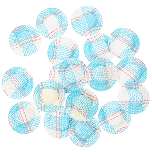 WOONEKY 20 Stück Teiliges Miniatur Strohhut Handgewebte Mini Hüte für Puppenhäuser DIY Bastelbedarf Langlebige Mini Hut Dekorationen Vielseitig Bemalbar für Haaraccessoires und Wohnkultur WOONEKY 20 Stück Teiliges Miniatur Strohhut Handgewebte Mini Hüte für Puppenhäuser DIY Bastelbedarf Langlebige Mini Hut Dekorationen Vielseitig Bemalbar für Haaraccessoires und Wohnkultur von WOONEKY