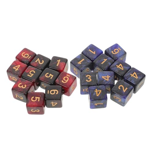 WOONEKY 20 Stück Teiliges Würfelset mit Zweifarbiger Sternenoptik Funkelnde Acrylwürfel für Wargaming Rollenspiele und Brettspiele Vielseitiges Gaming-zubehör für Strategie Lernspiele WOONEKY 20 Stück Teiliges Würfelset mit Zweifarbiger Sternenoptik Funkelnde Acrylwürfel für Wargaming Rollenspiele und Brettspiele Vielseitiges Gaming-zubehör für Strategie Lernspiele von WOONEKY