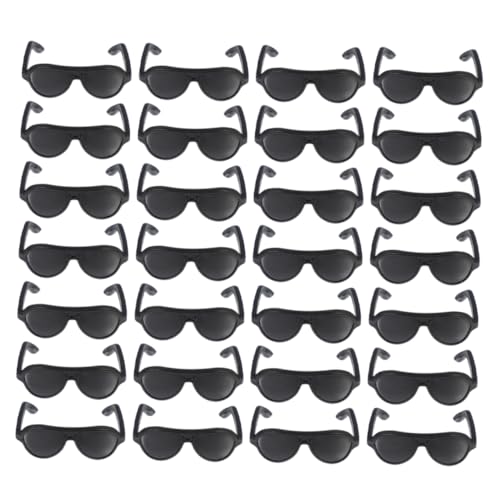 WOONEKY 200 Mini Sonnenbrillen für Puppen aus Stabilem Kunststoff Winzige Schwarze Brillen für Puppenkleidung DIY Bastelset Vielseitig für Puppenhaus Verkleidung und Kreatives Spiel WOONEKY 200 Mini Sonnenbrillen für Puppen aus Stabilem Kunststoff Winzige Schwarze Brillen für Puppenkleidung DIY Bastelset Vielseitig für Puppenhaus Verkleidung und Kreatives Spiel von WOONEKY