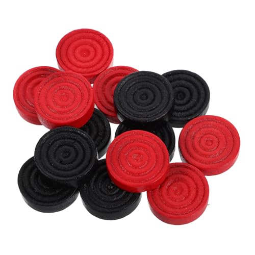 WOONEKY 24 Stück Teiliges Holzspielsteine Runde und Schachfiguren Robustes Brettspielzubehör Kompatibel mit Dame Langlebige Spielfiguren für Klassische Brettspiele als Ersatz und WOONEKY 24 Stück Teiliges Holzspielsteine Runde und Schachfiguren Robustes Brettspielzubehör Kompatibel mit Dame Langlebige Spielfiguren für Klassische Brettspiele als Ersatz und von WOONEKY