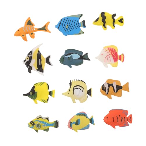 WOONEKY 3 Sätze Miniatur Tropische Fisch Figuren Plastik Meerestiere Aquarium Ornamente Kreative Meeres Tiere Deko Tragbar und Vielfältig für Party und Badspaß WOONEKY 3 Sätze Miniatur Tropische Fisch Figuren Plastik Meerestiere Aquarium Ornamente Kreative Meeres Tiere Deko Tragbar und Vielfältig für Party und Badspaß von WOONEKY